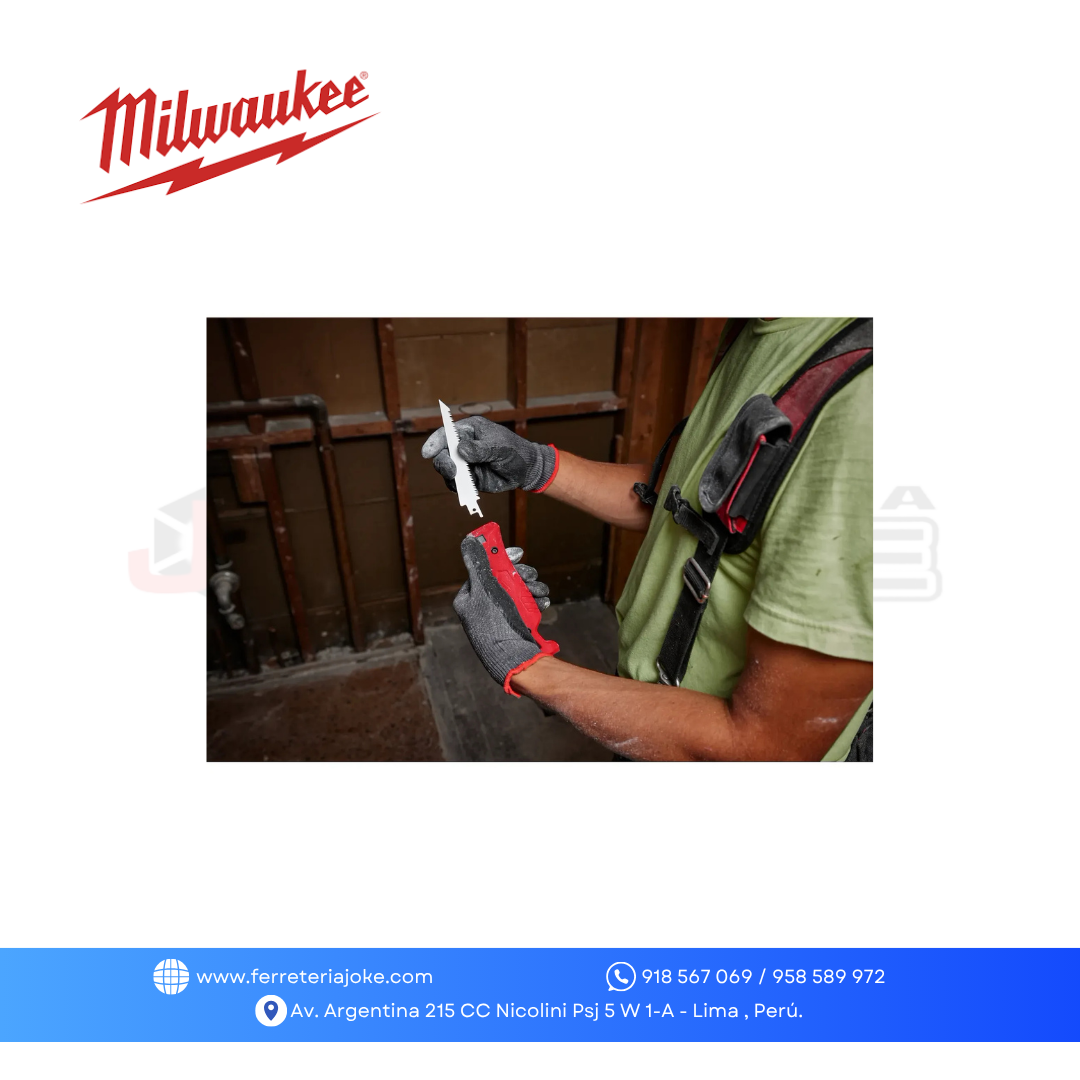 SERRUCHO DRYWALL PLEGABLE 48-22-0307 MILWAUKEE