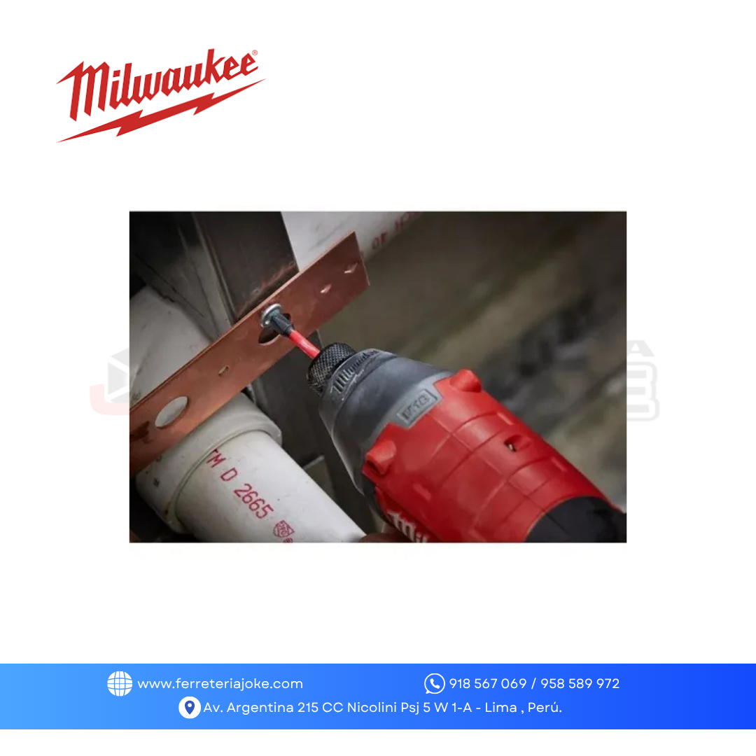 JUEGO PUNTAS PH2 X 50 MM 5 PZS 48-32-4602 MILWAUKEE
