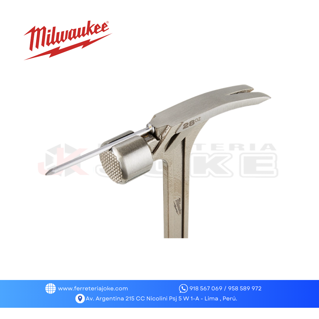 MARTILLO CARA FRESADA 28 OZ 48-22-9029 MILWAUKEE
