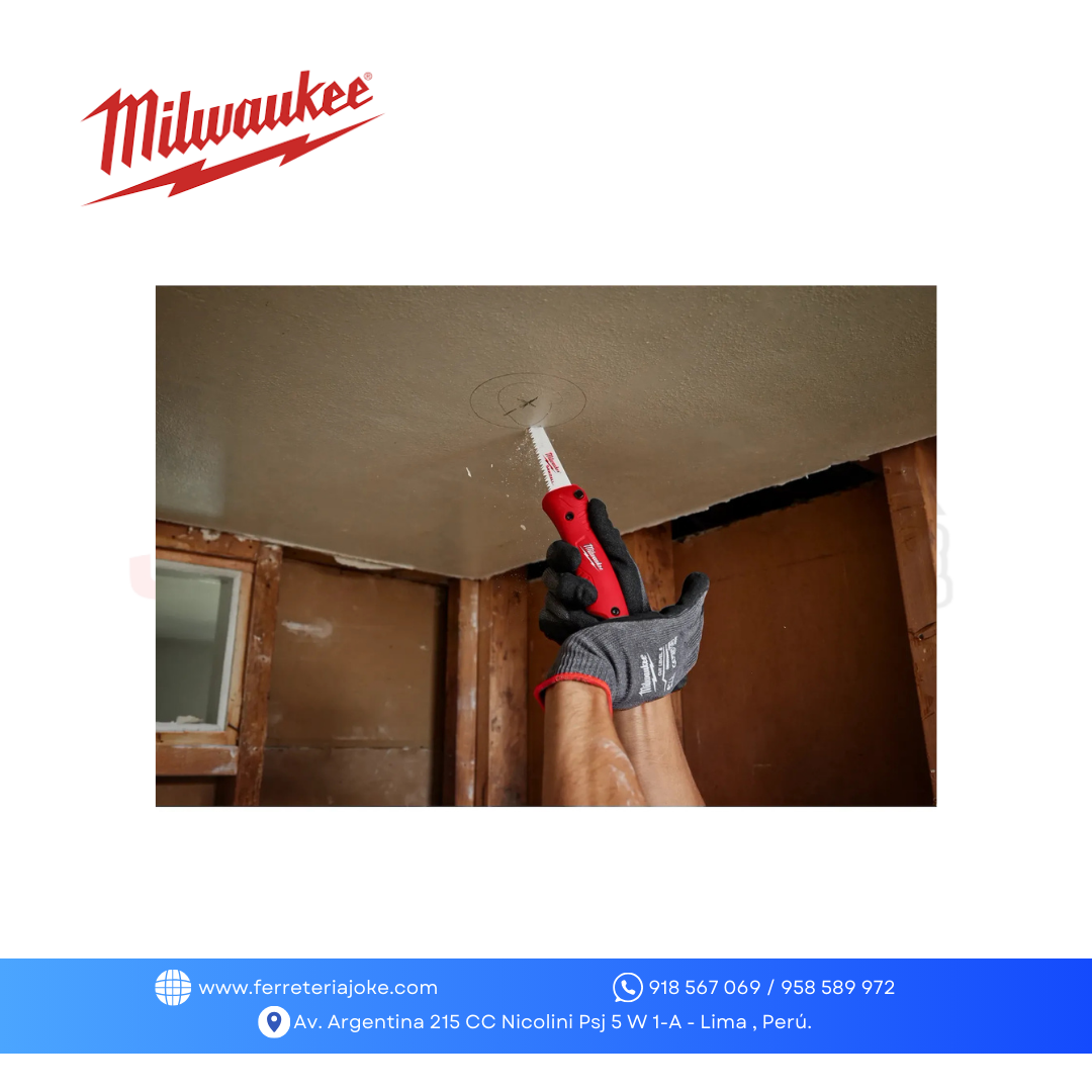 REPUESTO SERRUCHO PARA DRYWALL SAWZALL 6" 8TPI 3 PZS 48-00-5053 MILWAUKEE