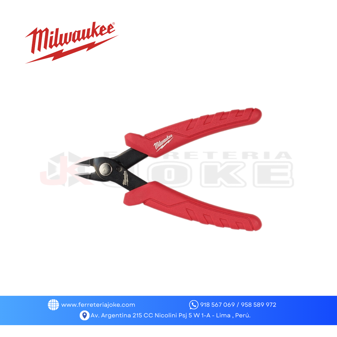 PINZA DE CORTE P/ ELECTRONICA 48-22-6105 MILWAUKEE
