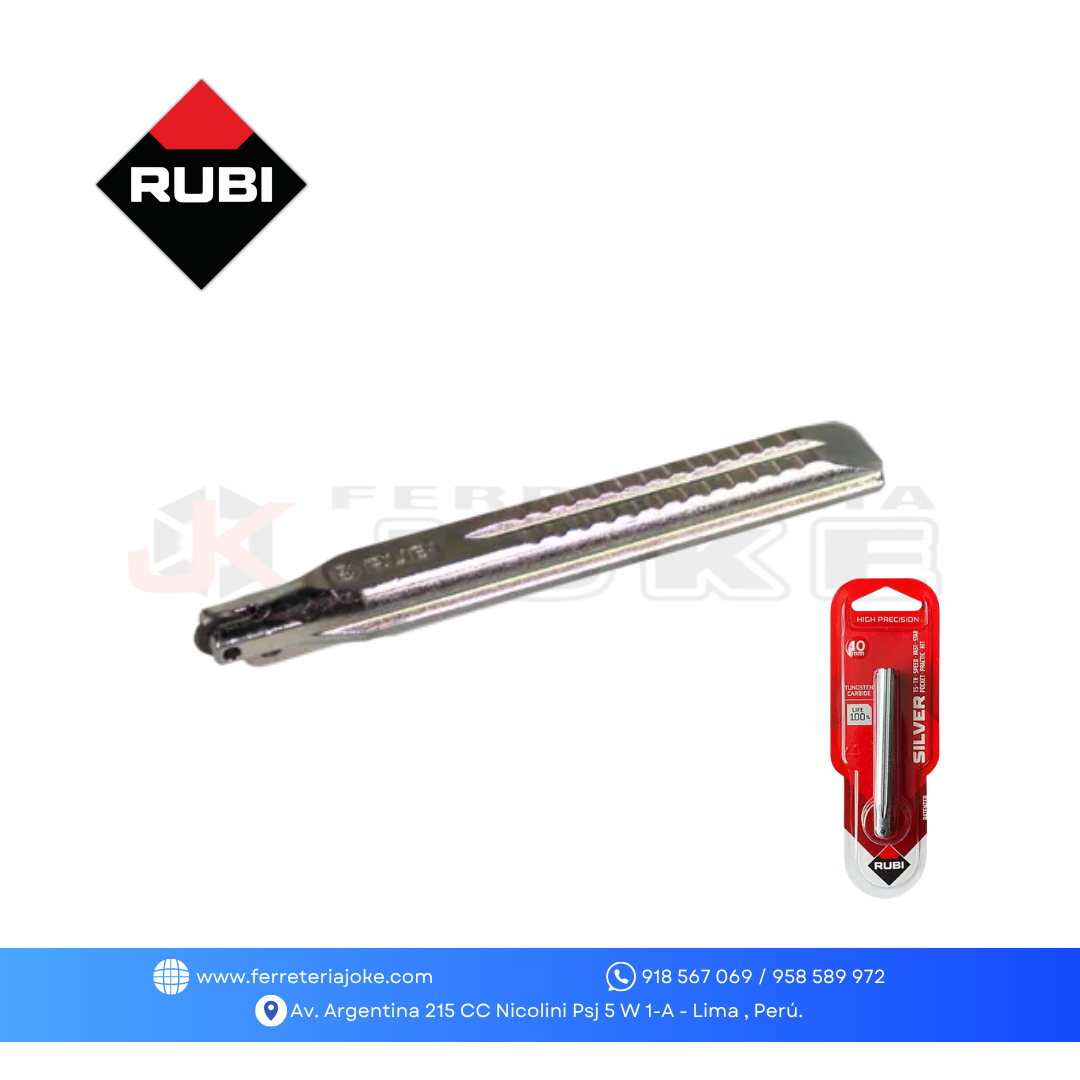 RODEL 10 MM SILVER RUBI