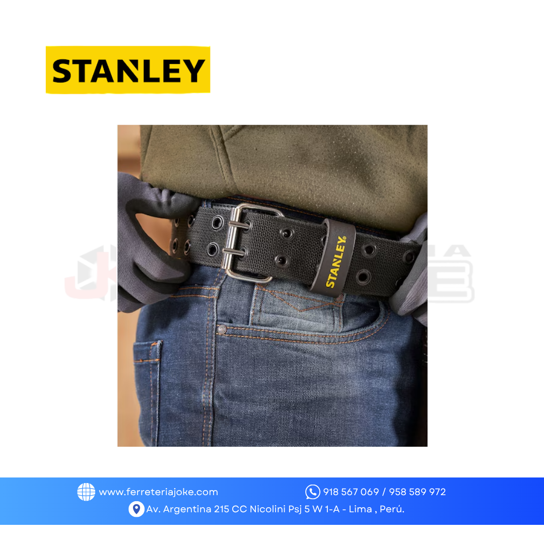 CINTURON PORTAHERRAMIENTAS DOBLE STST1-80113 STANLEY