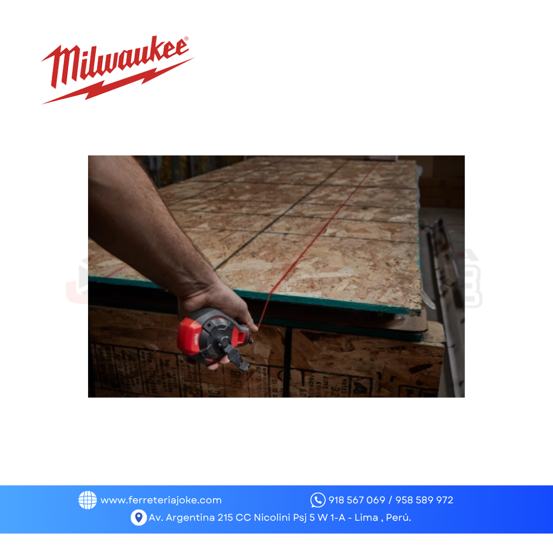 TIRALINEA C/ OCRE ROJO 48-22-3986 MILWAUKEE