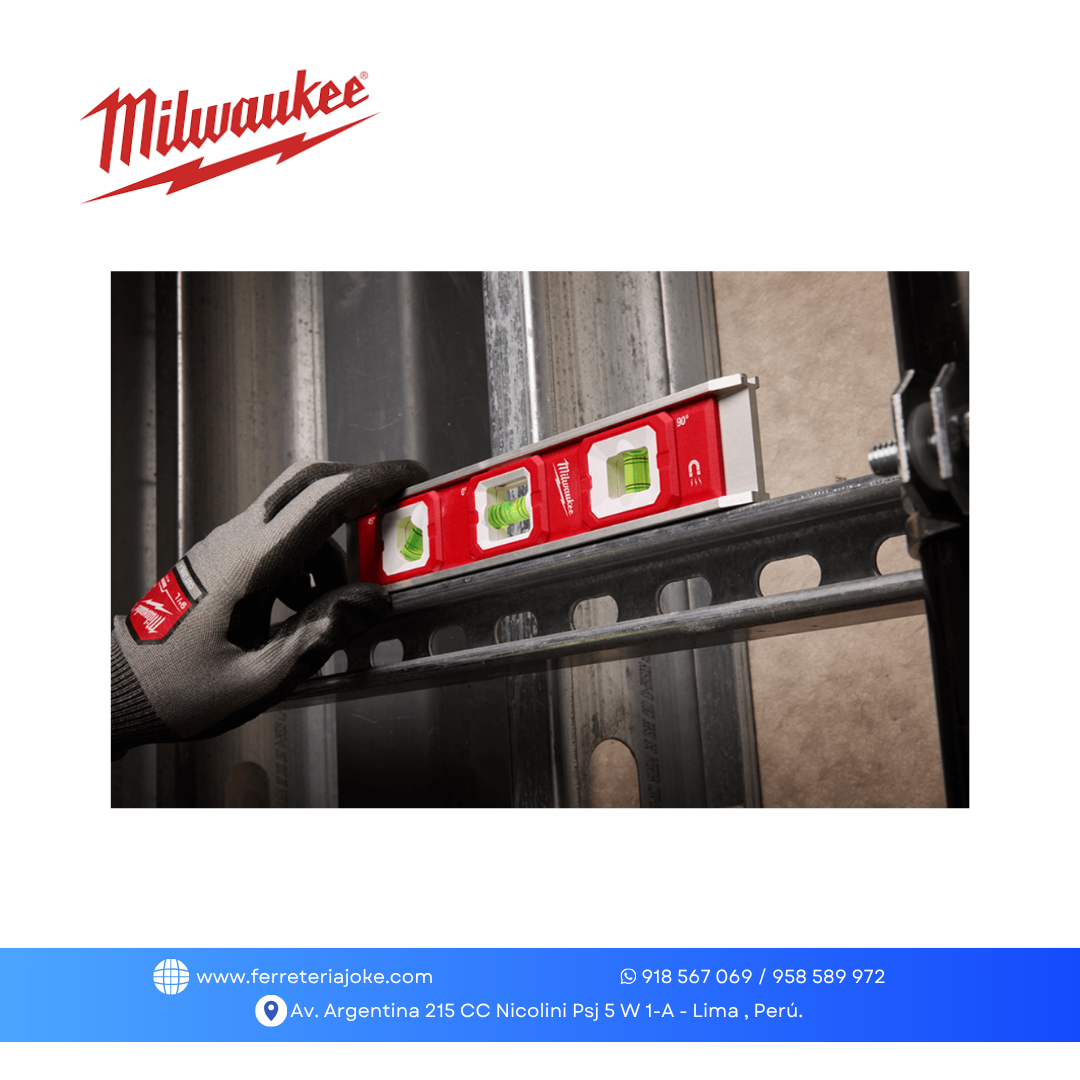 NIVEL TORPEDO MAGNETICO DE 10" 48225106 MILWAUKEE