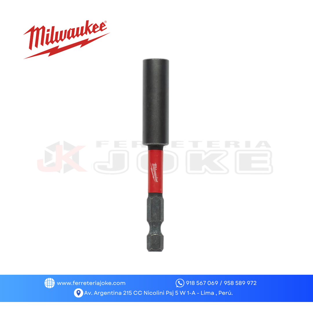 ADAPTADOR PORTA PUNTERA 3" SHOCKWAVE 48-32-4504 MILWAUKEE