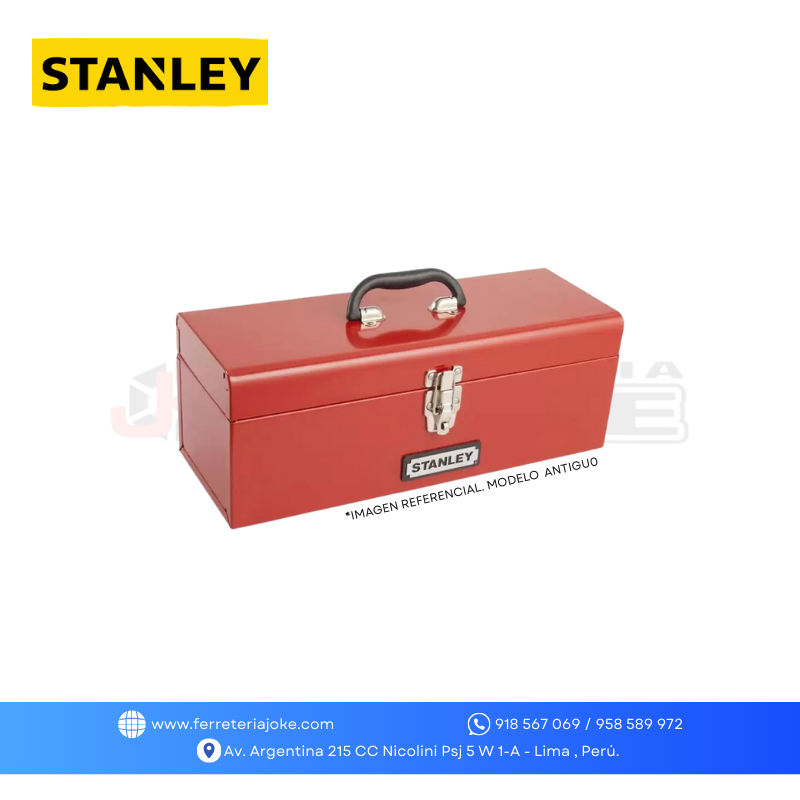CAJA METÁLICA CON BANDEJA 19" 96-219L STANLEY