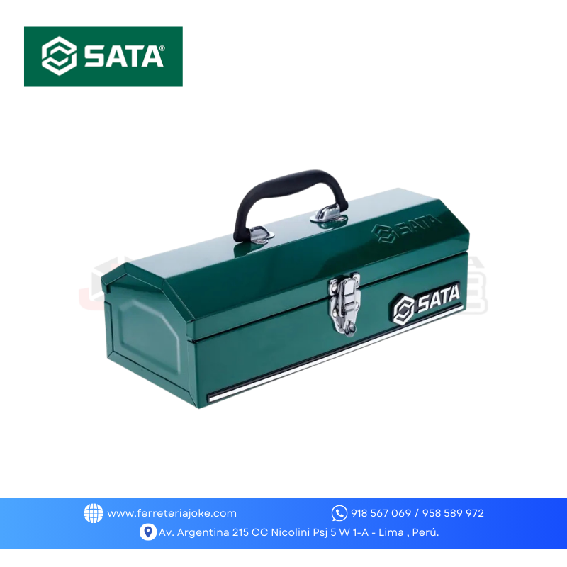 CAJA DE HERRAMIENTAS METALICA 14" SATA ST95101SC