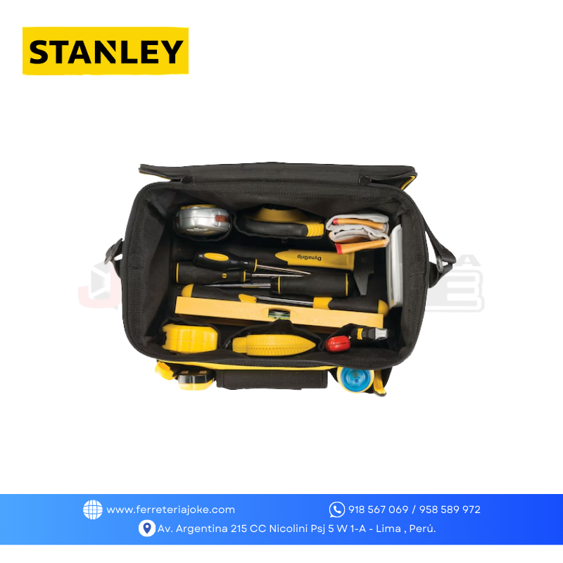 MALETIN P/ HERRAMIENTAS 14" T/ PLANA STST1-73615 STANLEY