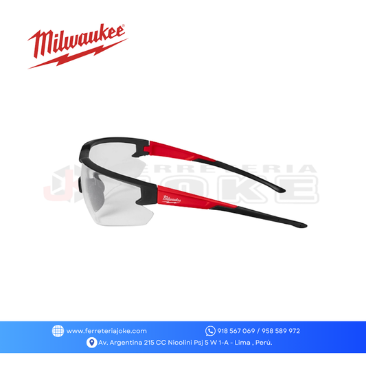 LENTES DE SEGURIDAD TRANSPARENTES ANTIRAYAS 48-73-2010 MILWAUKEE