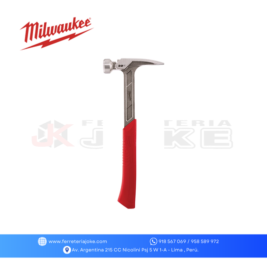 MARTILLO CARA LISA 22 OZ 48-22-9023 MILWAUKEE