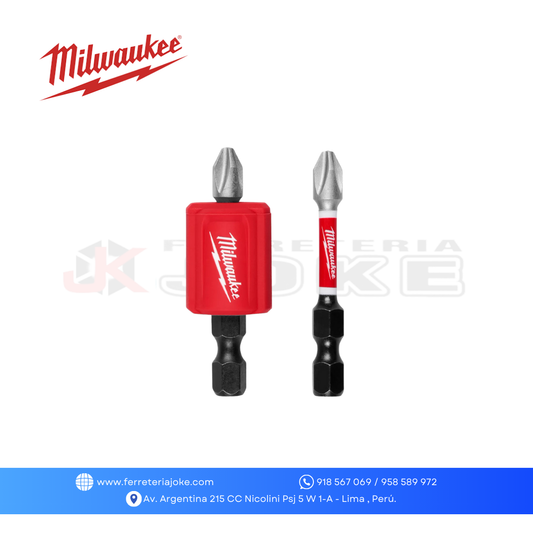 JUEGO PUNTAS PH2 Y ACCESORIO MAGNETICO SHOCKWAVE IMPACT DUTY