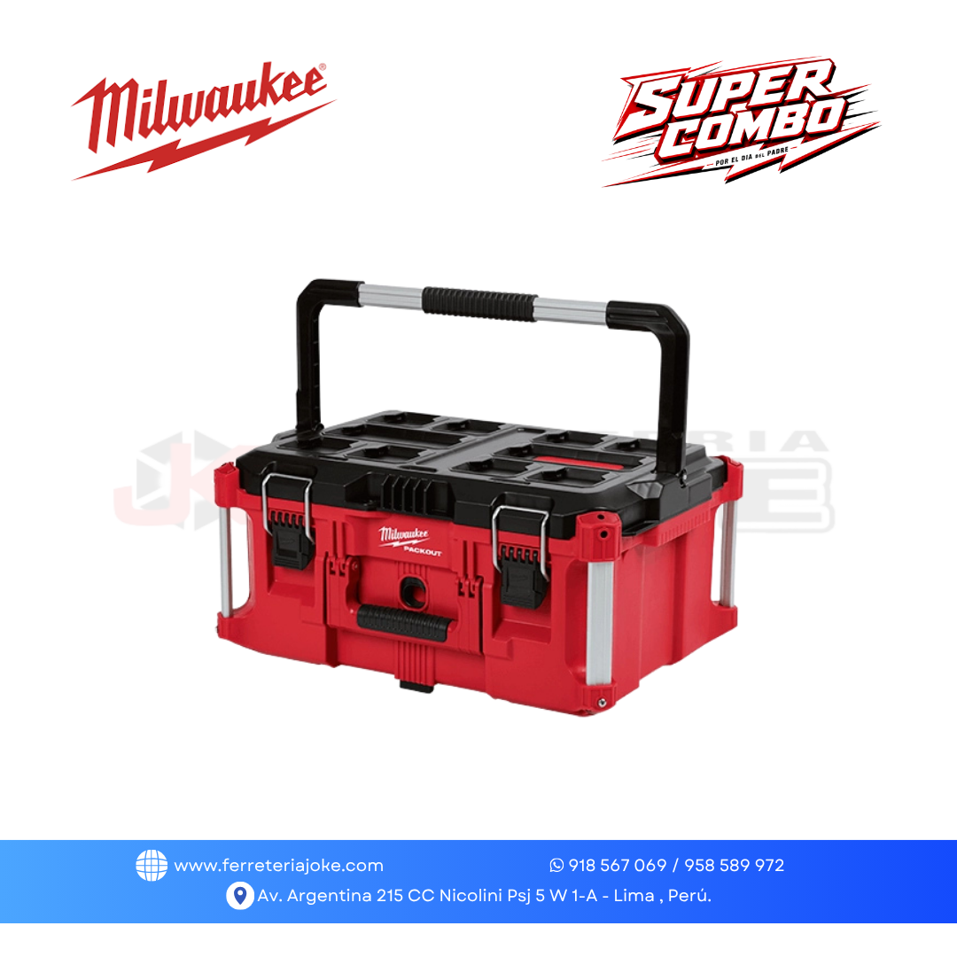 CAJA DE HERRAMIENTAS GRANDE PACKOUT™ 22” 48-22-8425 MILWAUKEE