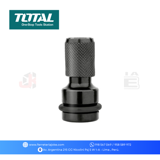 ADAPTADOR PISTOLA DE IMPACTO 1/2" - 1/4" TAC60501 TOTAL