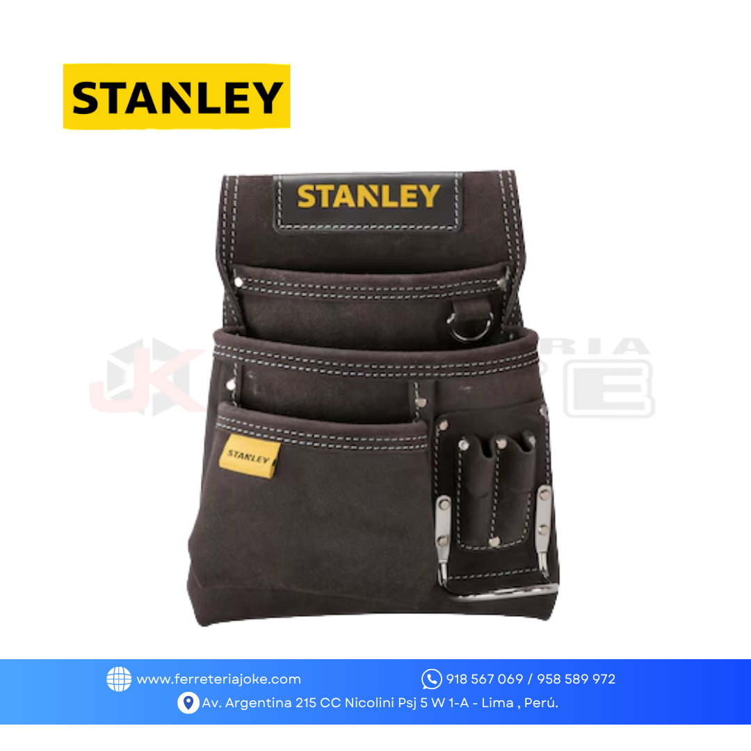 BOLSO PORTA HERRAMIENTAS CON SOPORTE PARA MARTILLO STST1-80114 STANLEY