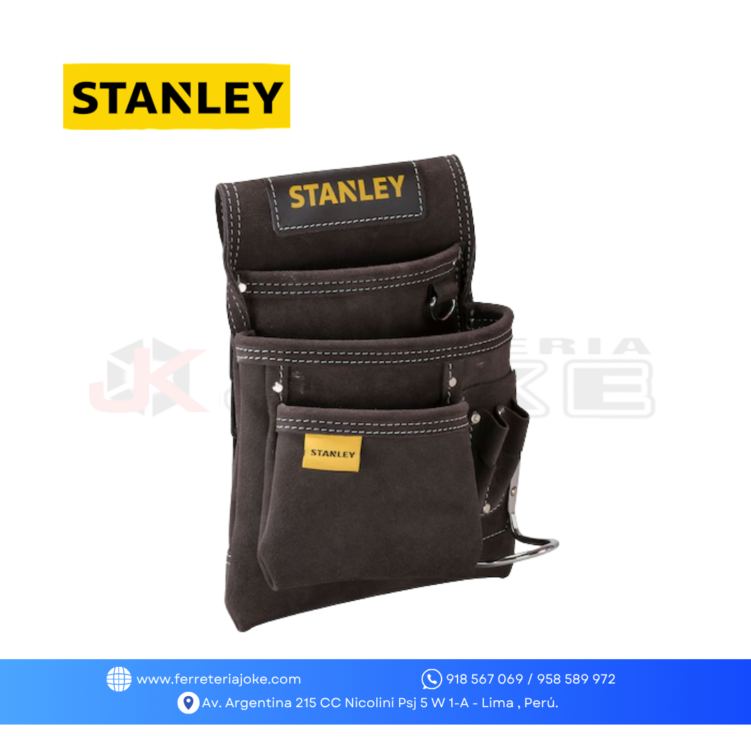 BOLSO PORTA HERRAMIENTAS CON SOPORTE PARA MARTILLO STST1-80114 STANLEY