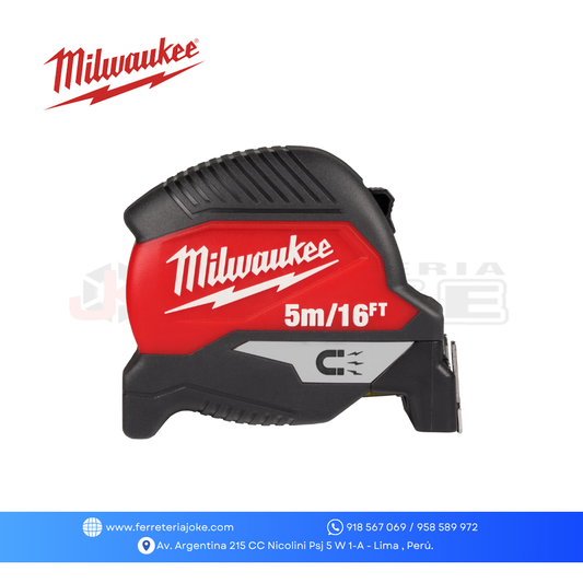 WINCHA METRICA MAGNETICA 5 MTS / 16 PIES 48-22-1017M MILWAUKEE