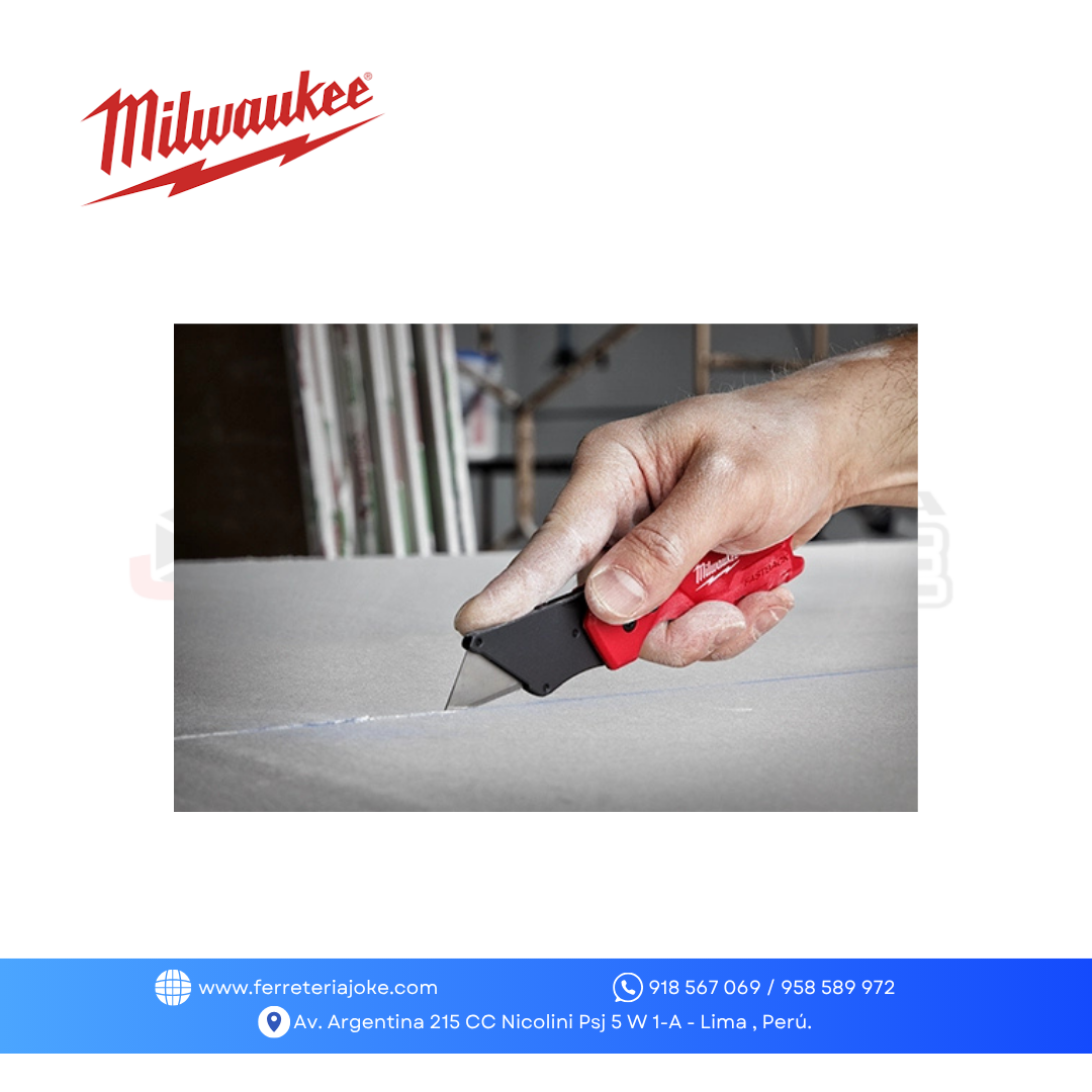 SET CUCHILLA MULTIUSO PLEGABLE FSTBACK 48-22-1503 MILWAUKEE