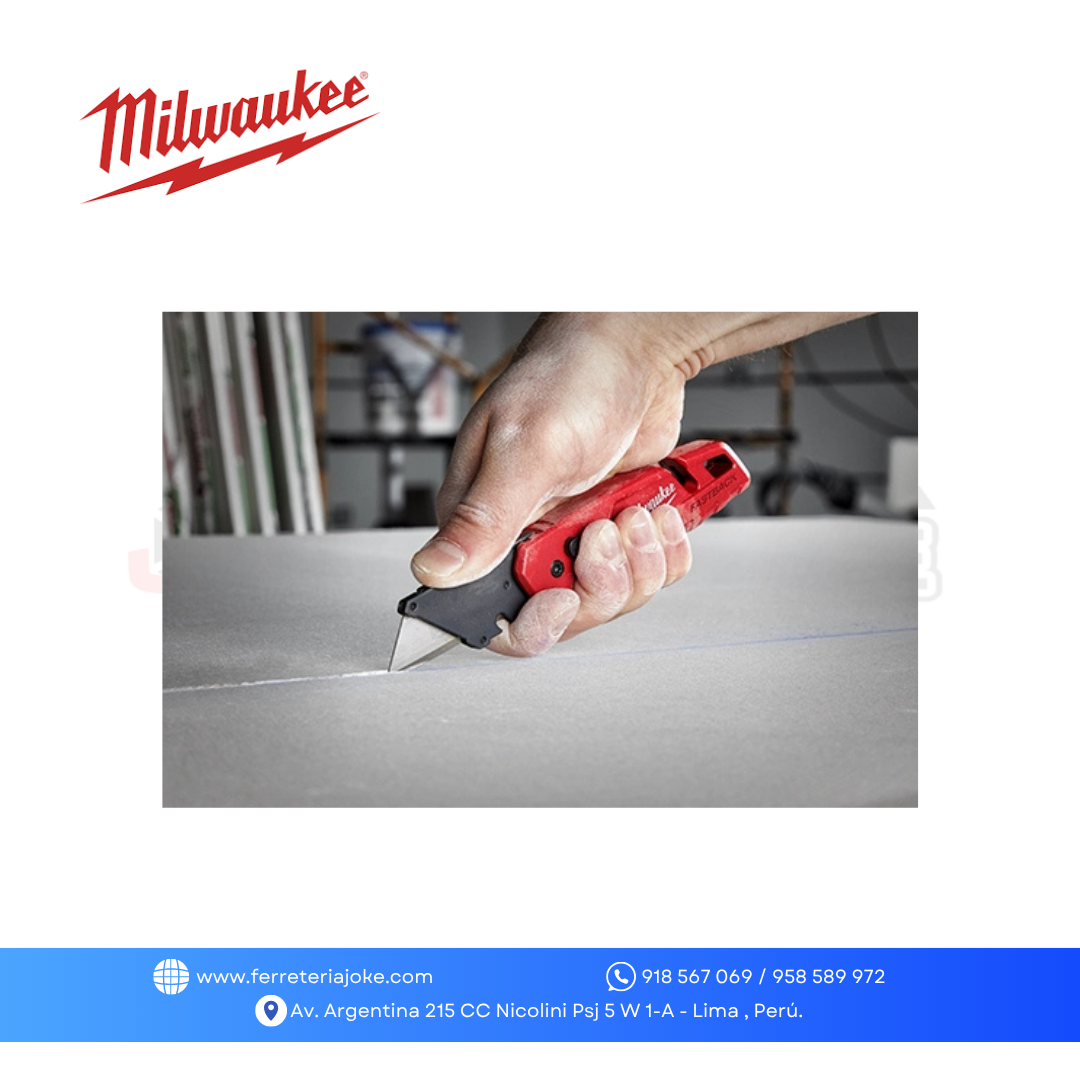 SET CUCHILLA MULTIUSO PLEGABLE FSTBACK 48-22-1503 MILWAUKEE