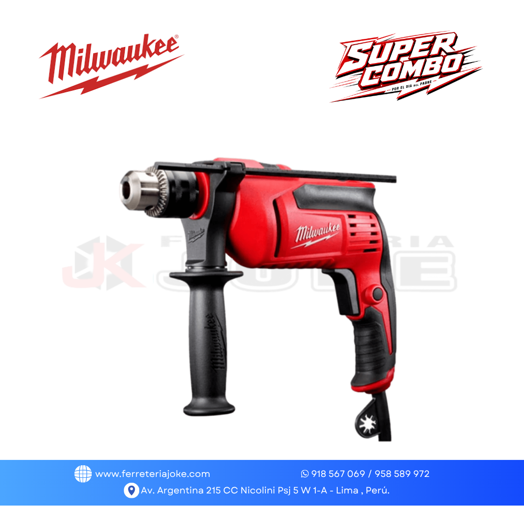TALADRO PERCUTOR DE ½″ 13 MM 5374-59 MILWAUKEE