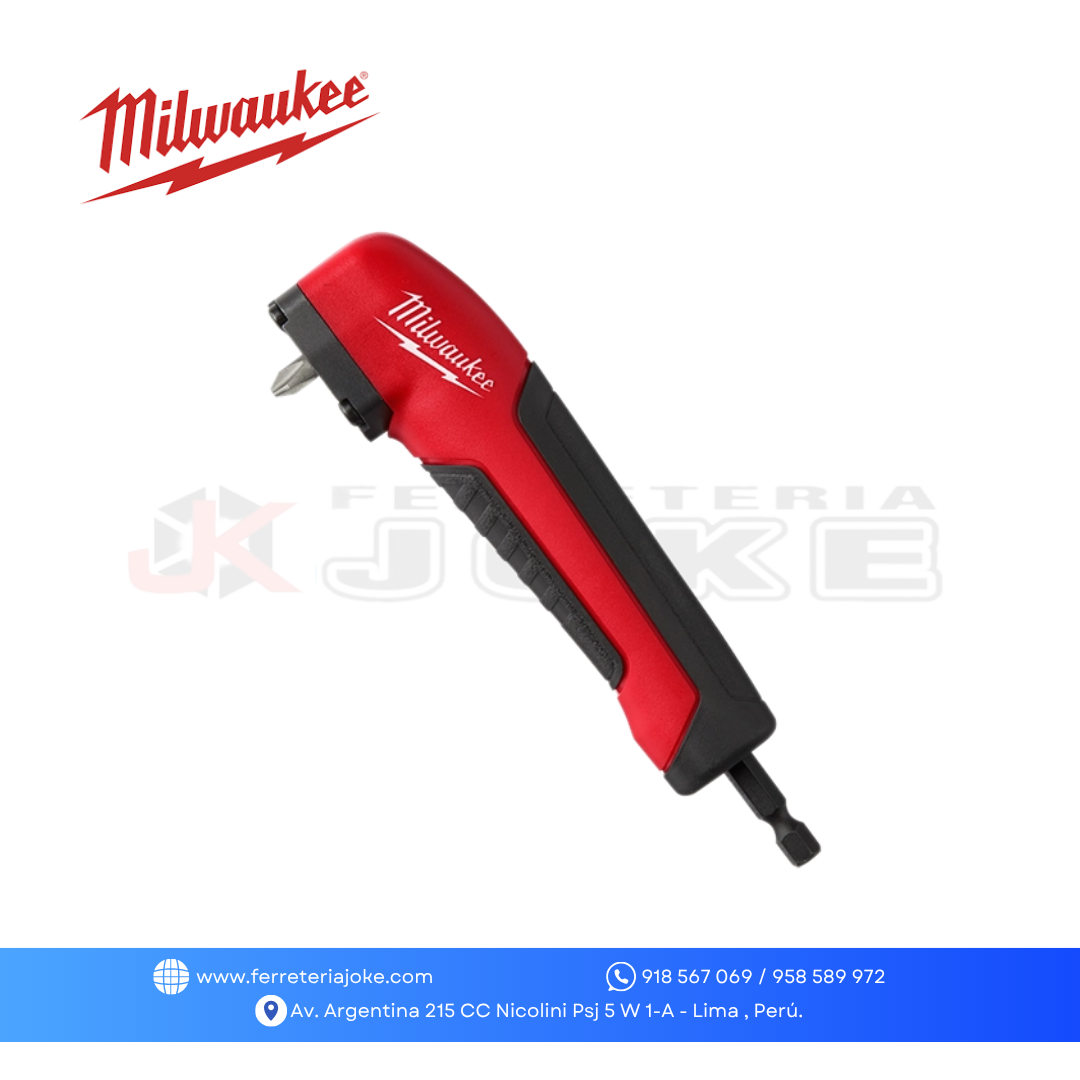 ADAPTADOR DE ANGULO RECTO SHOCKWAVE 48-32-2390 MILWAUKEE
