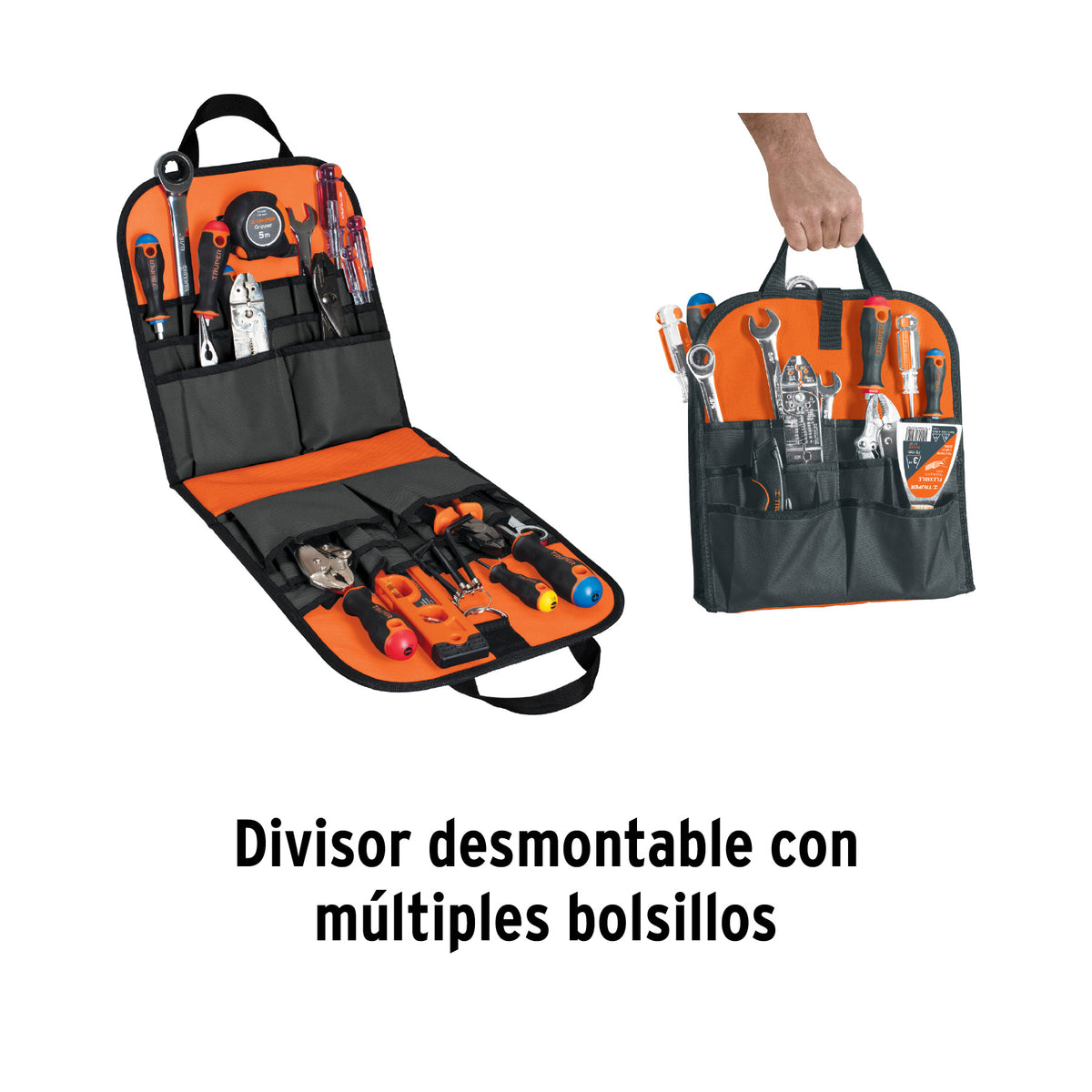 MOCHILA PORTA HERRAMIENTAS B/ PLÁSTICO 101375 TRUPER