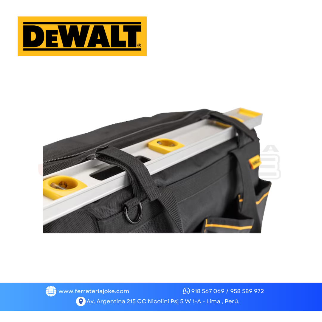 BOLSA PARA HERRAMIENTAS ACCESO TOTAL 20" DEWALT PRO