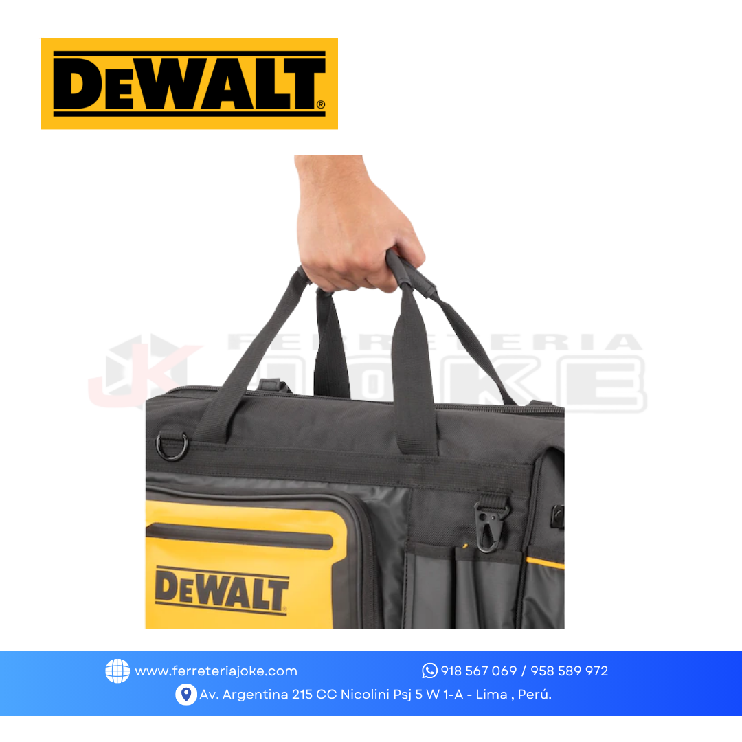 BOLSA PARA HERRAMIENTAS ACCESO TOTAL 20" DEWALT PRO