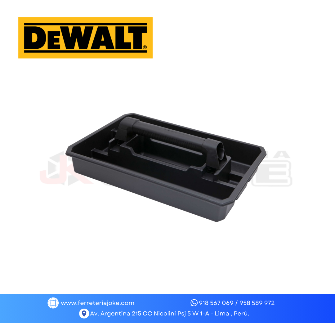CAJA DE HERRAMIENTAS ALMACENAMIENTO PROFUNDO TSTAK 17" DWST71806 DEWALT