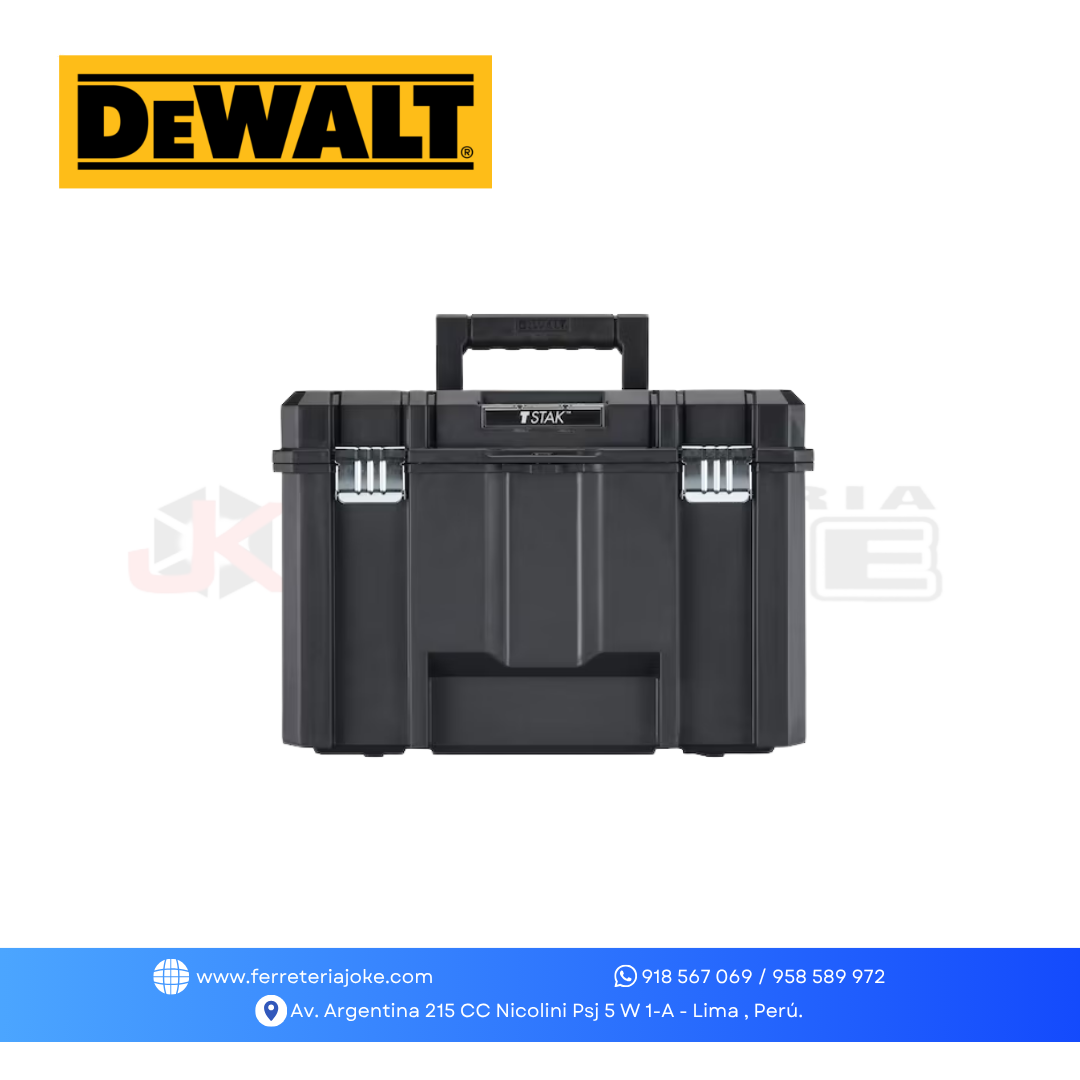 CAJA DE HERRAMIENTAS ALMACENAMIENTO PROFUNDO TSTAK 17" DWST71806 DEWALT