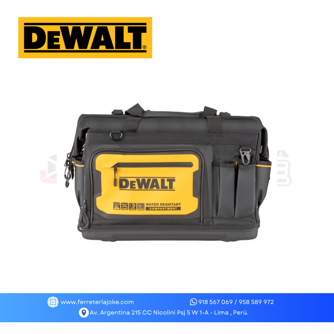 BOLSA PARA HERRAMIENTAS ACCESO TOTAL 20" DEWALT PRO