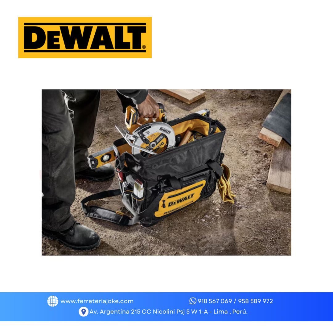 BOLSA PARA HERRAMIENTAS ACCESO TOTAL 20" DEWALT PRO