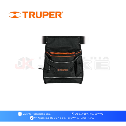 CINTURON PORTAHERRAMIENTAS 5 COMP LONA 101665 TRUPER