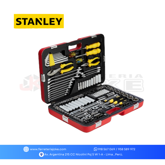 JUEGO DE HERRAMIENTAS 150 PZS RACING R99-150LA STANLEY