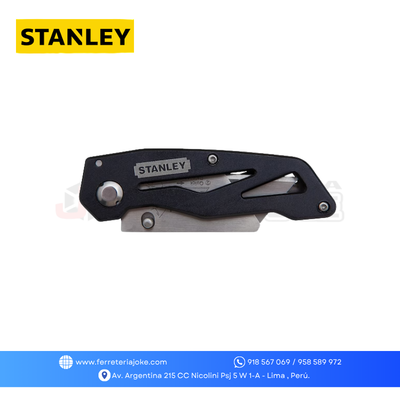 CUCHILLA DE BOLSILLO PLEGABLE 10-855 STANLEY