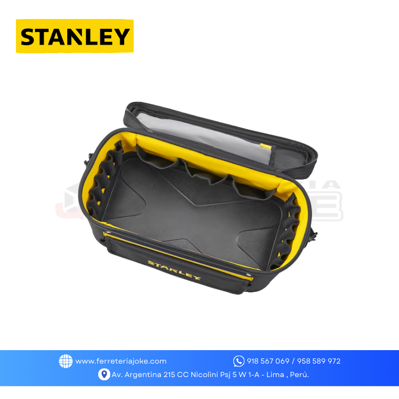 MALETIN P/ HERRAMIENTAS 16" T/ PLANA 96-193 STANLEY